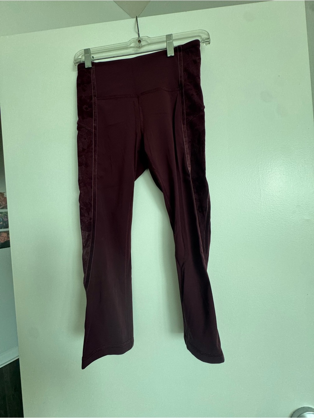 lululemon plum purple high-rise leggings